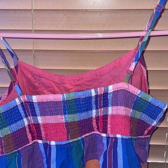 Arizona jean company plaid dress. Girls size 14-16 - Picture 5 of 6